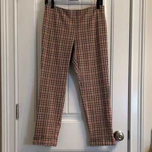 J. Jill Bistretch Plaid Skinny Pants